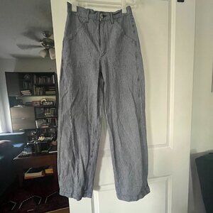Mollusk Railroad Stripe pants, Painter Pants, Size S EUC
